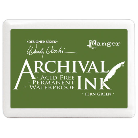 Wendy Vecchi - Designer Series Archival Ink Pad #3 - Fern Green (0145)