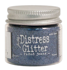Tim Holtz - Distress Glitter 18gm - Faded Jeans