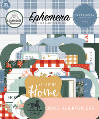Farmhouse Summer - Carta Bella - Ephemera 33/pkg - Icons