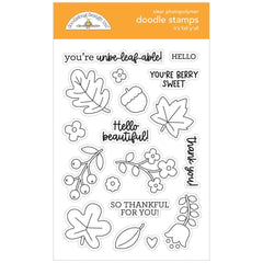 The Great Outdoors - Doodlebug - Clear Doodle Stamps - It's Fall Y'all