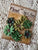 Petaloo - Floral Embellisments - Darjeeling Teastaine Mini Mix 8/pkg - Green (9903)