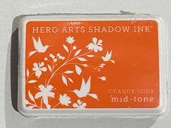 Hero Arts - Mid-tone Shadow Ink Pad - Orange Soda