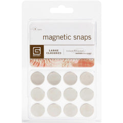 Basic Grey - Magnetic Discs .625" 12/Pkg - Large