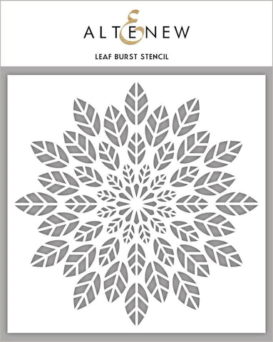 Altenew - 6"x6" Stencil - Leaf Burst