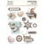 Simple Vintage Winter Woods - Simple Stories - Layered Stickers 12/Pkg