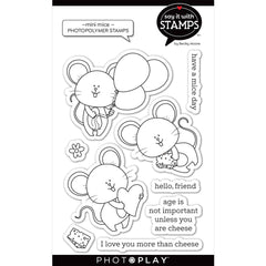 Say It With Stamps - PhotoPlay - Photopolymer Stamps - Mini Mice