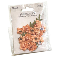 49 And Market  - Florets Paper Flowers - Mango (9005)