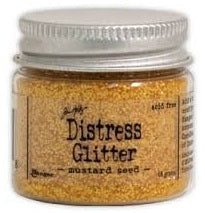 Tim Holtz - Distress Glitter 18gm - Mustard Seed