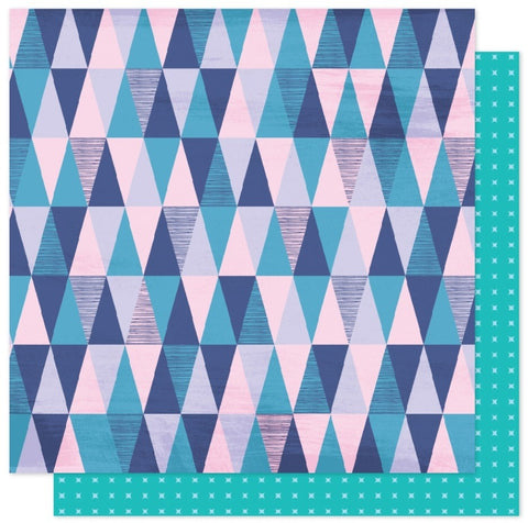 Sparkle City - Shimelle - 12"x12" Double-sided Cardstock - Mountain View