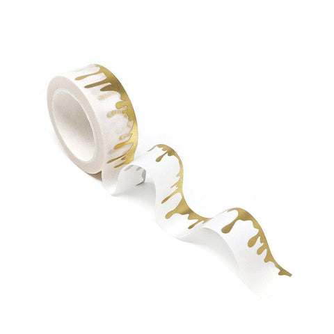 Altenew - Washi Tape  - Gold Foil Paint Drip (18mmx10m)