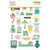 Flea Market - Simple Stories - Sticker Book 12/Sheets