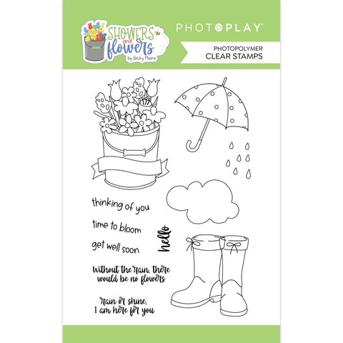 Showers & Flowers - PhotoPlay - Photopolymer Clear Stamps