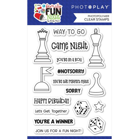 Family Fun Night - PhotoPlay - Photopolymer Clear Stamps