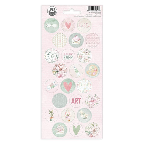 Let Your Creativity Bloom - P13 - Cardstock Stickers 4"X9" - #03