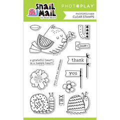 Snail Mail - PhotoPlay - Photopolymer Stamp - Snail Mail