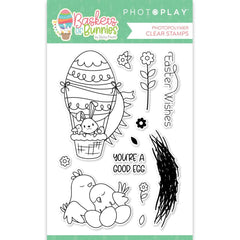 Baskets Of Bunnies - PhotoPlay - Photopolymer Stamp