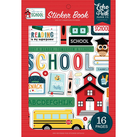 First Day Of School - Echo Park - Sticker Book