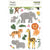 Into The Wild - Simple Stories - Sticker Book 12/Sheets