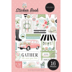 Flower Garden - Carta Bella - Sticker Book
