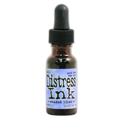Tim Holtz  - Distress Ink Re-Inker .5oz  - Shaded Lilac