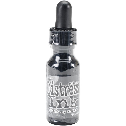 Tim Holtz  - Distress Ink Re-Inker .5oz  - Hickory Smoke