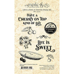Life's A Bowl Of Cherries - Graphic45 - Stamp Set