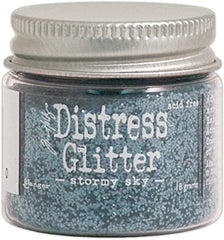 Tim Holtz - Distress Glitter 18gm - Stormy Sky