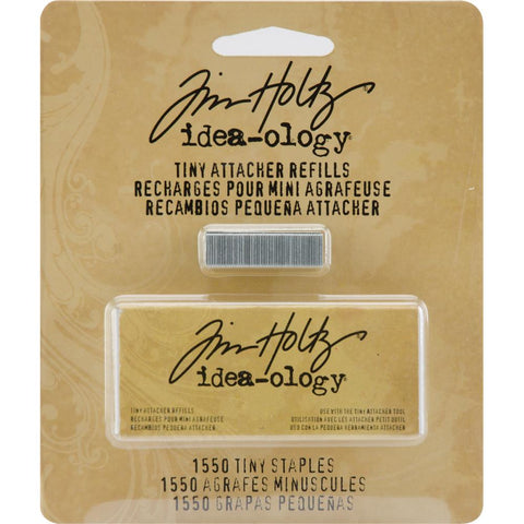 Tim Holtz - Idea-Ology - Tiny Attacher Refill Staples .25" 1,550/Pkg