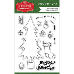 The North Pole Trading Co. - PhotoPlay - Photopolymer Clear Stamps - Trim A Tree