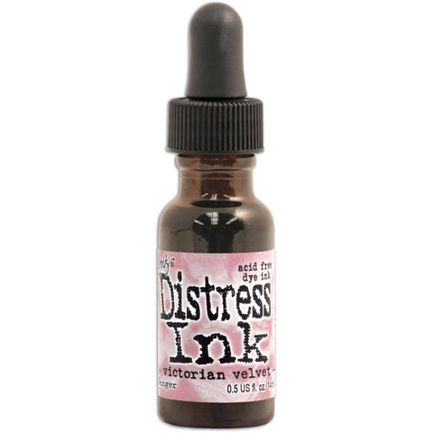 Tim Holtz  - Distress Ink Re-Inker .5oz - Victorian Velvet