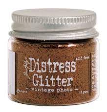 Tim Holtz - Distress Glitter 18gm - Vintage Photo
