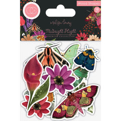 Midnight Flight - Craft Consortium - Laser-Cut Wooden Shapes 10/Pkg