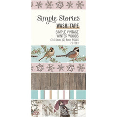 Simple Vintage Winter Woods - Simple Stories - Washi Tape 5/Pkg