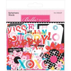 Our Love Song  - Bella Blvd - Cardstock Ephemera - Words (3975)