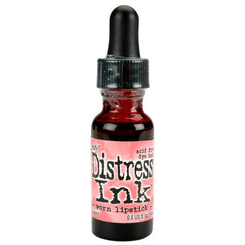 Tim Holtz  - Distress Ink Re-Inker .5oz - Worn Lipstick