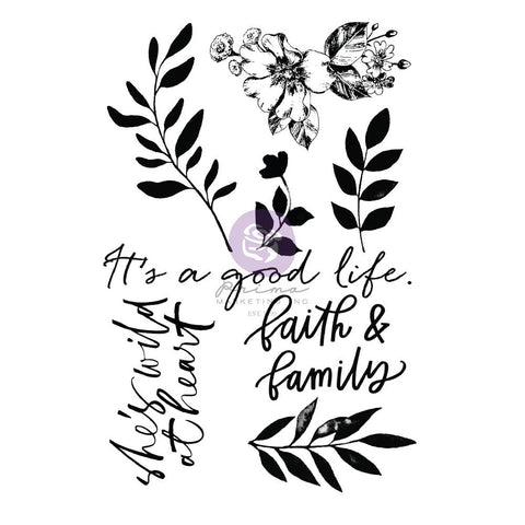 Watercolor Floral - Prima Marketing - Clear Stamps